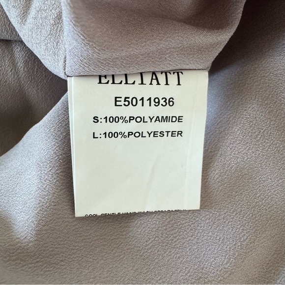 Elliatt Rose Red Ruched Lace Long Sleeve Mini Dress Size M Party Cocktail - Picture 13 of 13